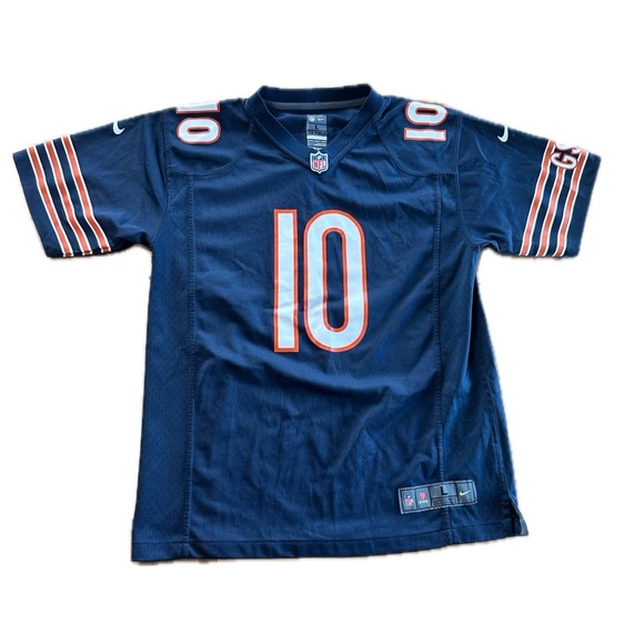 Chicago Bears #10 NFL Trubisky  Nike Jersey Youth Large - Picture 1 of 3